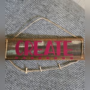 Wall Decor - Create With Clips to display art or school work